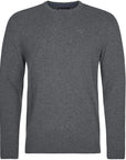 Barbour Pullover Girocollo Essential Uomo Carbone