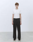 Alysi Pantalone in Flanella Antracite