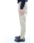 Berwich Pantalone Morello in Gabardina Uomo Beige