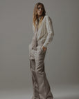 Nineminutes Pantaloni The Woman Submarine Pants Donna Grigio