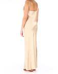 Alysi abito lungo in satin