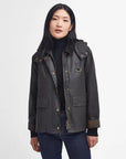 Barbour Giacca in Cotone Cerato Avon Donna Classic Olive