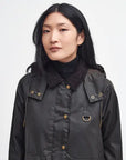 Barbour Giacca in Cotone Cerato Avon Donna Classic Olive