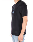 C.P. Company t-shirt con logo grafico blu