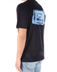 C.P. Company t-shirt con logo grafico blu