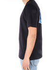 C.P. Company t-shirt con logo grafico blu