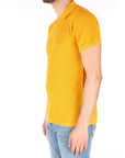 Daniele Fiesoli polo in cotone giallo ocra