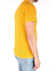 Daniele Fiesoli polo in cotone giallo ocra