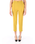 Elisabetta Franchi pantaloni in crepe con tasche