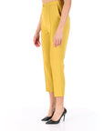 Elisabetta Franchi pantaloni in crepe con tasche