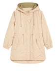 Max Mara Weekend Parka Reversibile con Tela Antigoccia Beige