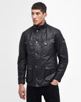 Barbour International Giacca Cerata Duke Uomo Nero
