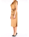 Twinset abito longuette in raso
