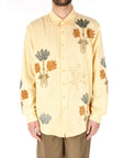 Amàranto camicia con fiori