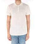 Daniele Fiesoli polo in cotone bianca
