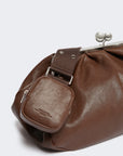 Max Mara Weekend Borsa Pasticcino Large in Pelle Testa di Moro
