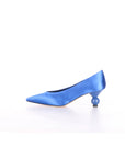 MaxMara Weekend pump in raso blu