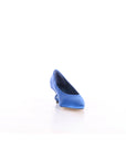 MaxMara Weekend pump in raso blu