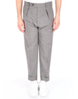 Berwich pantalone uomo Chiaia grigio