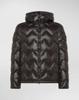 Peuterey Piumino con Trapunta Chevron Uomo Nero