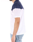 K-way polo uomo bianco/blu