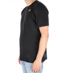 K-way t-shirt uomo nera con logo