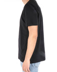 K-way t-shirt uomo nera con logo