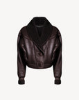 Nineminutes Montone The Mini Shearling Eco-Pelle Donna Marrone
