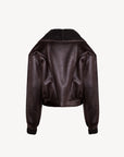 Nineminutes Montone The Mini Shearling Eco-Pelle Donna Marrone