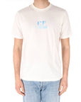 C.P. Company t-shirt con logo grafico bianco