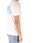 C.P. Company t-shirt con logo grafico bianco