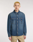 Dickies Camicia in Jeans Mechanic Blu Denim