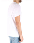 Babrbour t-shirt uomo logo bianca