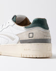 D.A.T.E. Sneakers Torneo Pure Vintage Uomo Bianco/Verde
