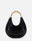 Elisabetta Franchi Hobo Manico Gioiello Nero