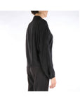 Alysi Camicia in Lyocell e Seta Donna Nero