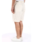 Berwich uomo bermuda bianco