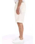 Berwich uomo bermuda bianco