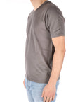 C.P. Company t-shirt con logo grigia