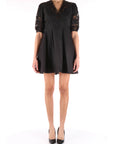 Twinset abito in cotone sangallo