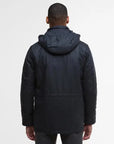 Barbour Giacca Cerata Invernale Sapper Uomo Blu Navy