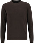 Barbour Pullover Girocollo Essential Uomo Marrone