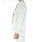 Twinset blazer con fondo arrotondato