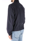 K-way giubbotto impermeabile uomo blu