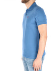 Barbour polo uomo celeste