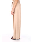 Alysi pantalone wide leg con pence