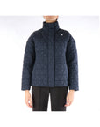 K-Way Giubbotto Warm Cashmere Trapuntato Donna Blu