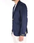 Breras giacca uomo monopetto blu