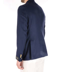 Breras giacca uomo monopetto blu