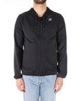 K-way felpa blu antigoccia